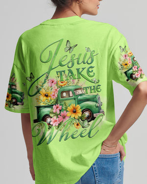 Jesus Take The Wheel Women's All Over Print Shirt - Tytd1612231