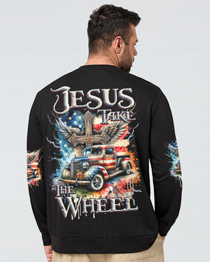 Jesus Take The Wheel Men's All Over Print Shirt - Tytd1811231