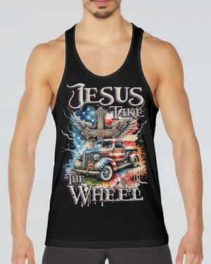 Jesus Take The Wheel Men's All Over Print Shirt - Tytd1811231