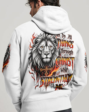 I Can Do All Things Lion Men's All Over Print Shirt - Tytd2001261