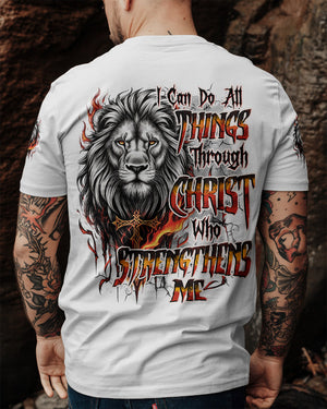 I Can Do All Things Lion Men's All Over Print Shirt - Tytd2001261