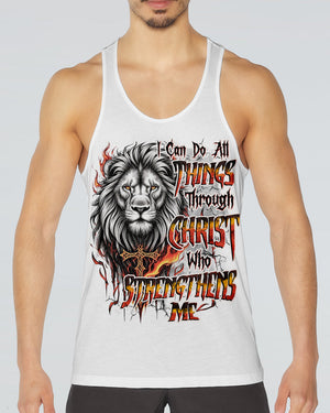 I Can Do All Things Lion Men's All Over Print Shirt - Tytd2001261