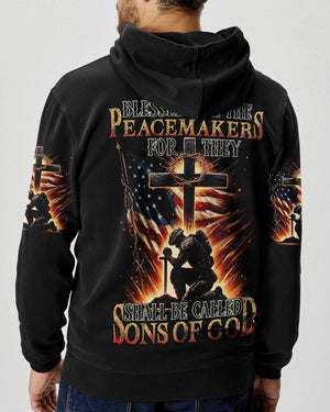 Blessed Are The Peacemakers Men's All Over Print Shirt - Tytd2404243