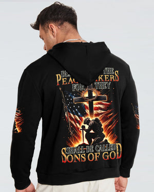 Blessed Are The Peacemakers Men's All Over Print Shirt - Tytd2404243