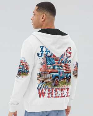 Jesus Take The Wheel Men's All Over Print Shirt - Tytd3003241