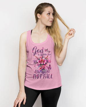 She Will Not Fall Women's All Over Print Shirt - Tytm0401243