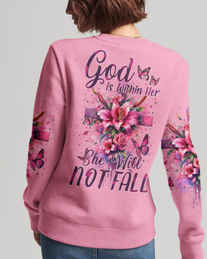 She Will Not Fall Women's All Over Print Shirt - Tytm0401243
