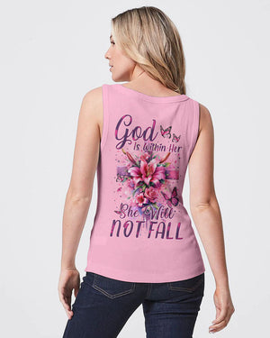 She Will Not Fall Women's All Over Print Shirt - Tytm0401243