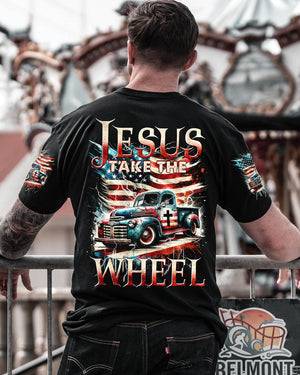 Jesus Take The Wheel Men's All Over Print Shirt - Tytm2011233