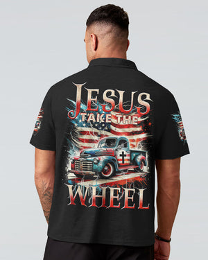 Jesus Take The Wheel Men's All Over Print Shirt - Tytm2011233