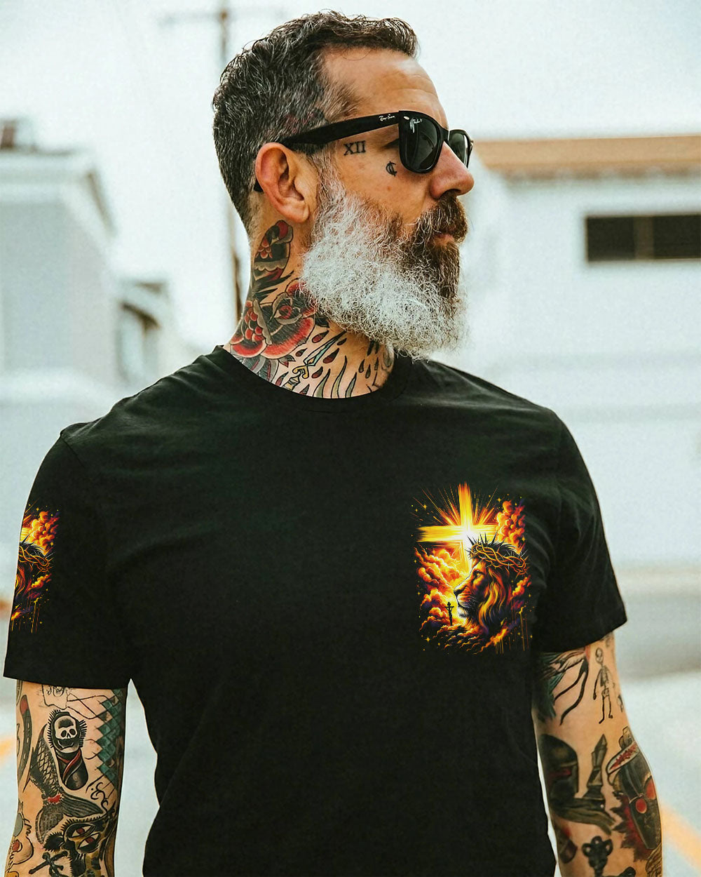 My God's Not Dead Lion Men's All Over Print Shirt - Tytm2301243