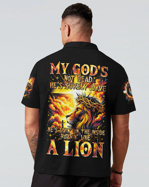 My God's Not Dead Lion Men's All Over Print Shirt - Tytm2301243