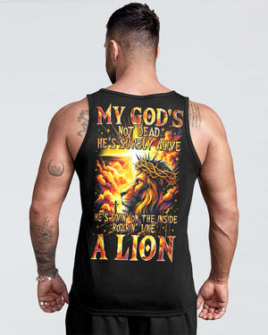 My God's Not Dead Lion Men's All Over Print Shirt - Tytm2301243