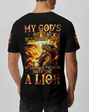 My God's Not Dead Lion Men's All Over Print Shirt - Tytm2301243
