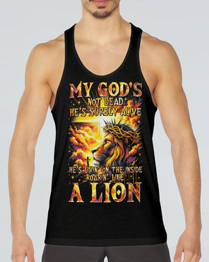 My God's Not Dead Lion Men's All Over Print Shirt - Tytm2301243