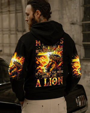 My God's Not Dead Lion Men's All Over Print Shirt - Tytm2301243