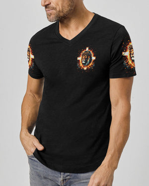 The Lion Of Judah Men's All Over Print Shirt - Tytm2401241
