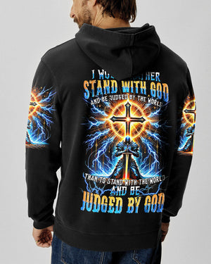 I Would Rather Stand With God Men's All Over Print Shirt - Tytm2510243