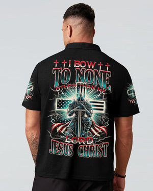 I Bow To None Other Than The Lord Men's All Over Print Shirt - Tytm2810242