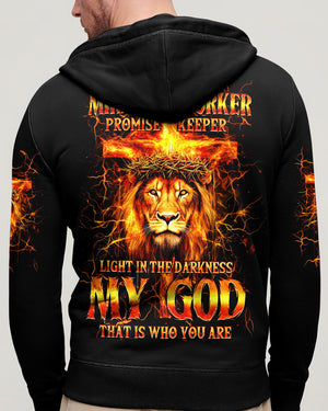 Way Maker Miracle Worker Lion Men's All Over Print Shirt - Tytm3006252