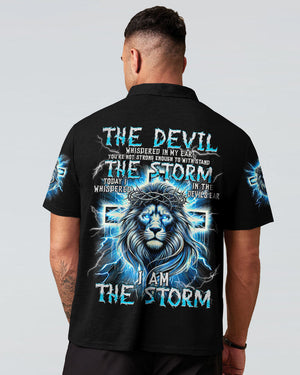 I Am The Storm Lion Men's All Over Print Shirt - Tytm3010241
