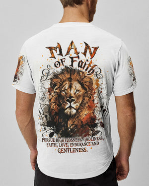 Man of Faith Lion Men's All Over Print Shirt - Yhdu0901251