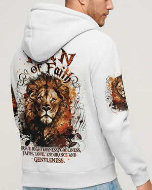 Man of Faith Lion Men's All Over Print Shirt - Yhdu0901251