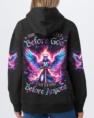 She Who Kneels Before God Women's All Over Print Shirt - Yhdu1005244