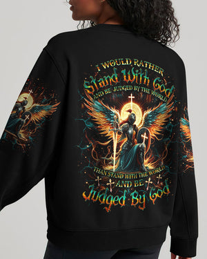 I Would Rather Stand With God Women's All Over Print Shirt - Yhdu2305242