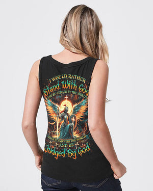 I Would Rather Stand With God Women's All Over Print Shirt - Yhdu2305242