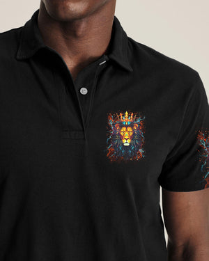 Blessed By God Loved By Jesus Lion Men's All Over Print Shirt - Yhhg2608253