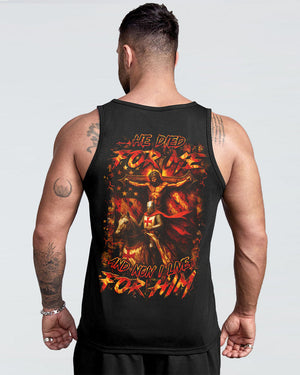 He Died For Me Men's All Over Print Shirt - Yhhn0207254