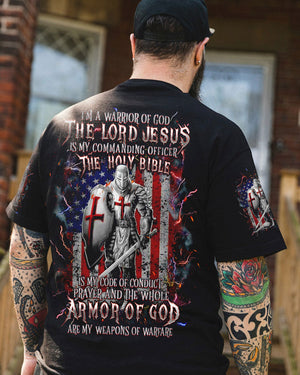 I'm A Warrior Of God Men's All Over Print Shirt - Yhhn0407243