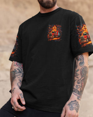 I Run On Diesel And Jesus Trucker Men's All Over Print Shirt - Yhhn0408254