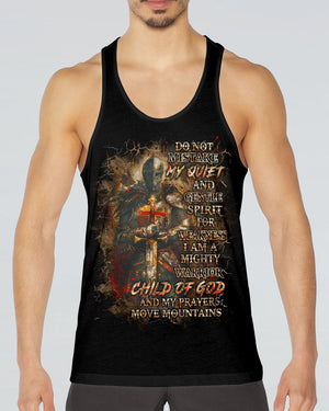 I Am Mighty Warrior Child of God Men's All Over Print Shirt - Yhhn0412242