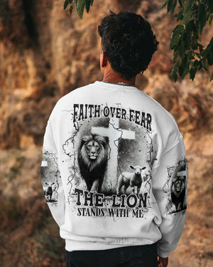 Faith Over Fear Men's All Over Print Shirt - Yhhn0512252