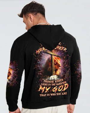 Way Maker Miracle Worker Cross Lion Men's All Over Print Shirt - Yhhn0605242