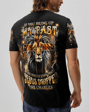Jesus Dropped The Charges Lion Men's All Over Print Shirt - Yhhn0901251