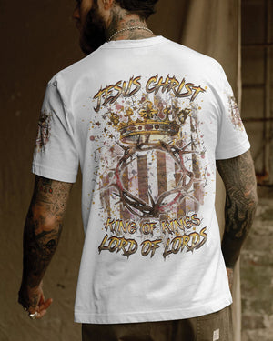 Jesus Christ King Of Kings Lord Of Lords Men's All Over Print Shirt - Yhhn1004242