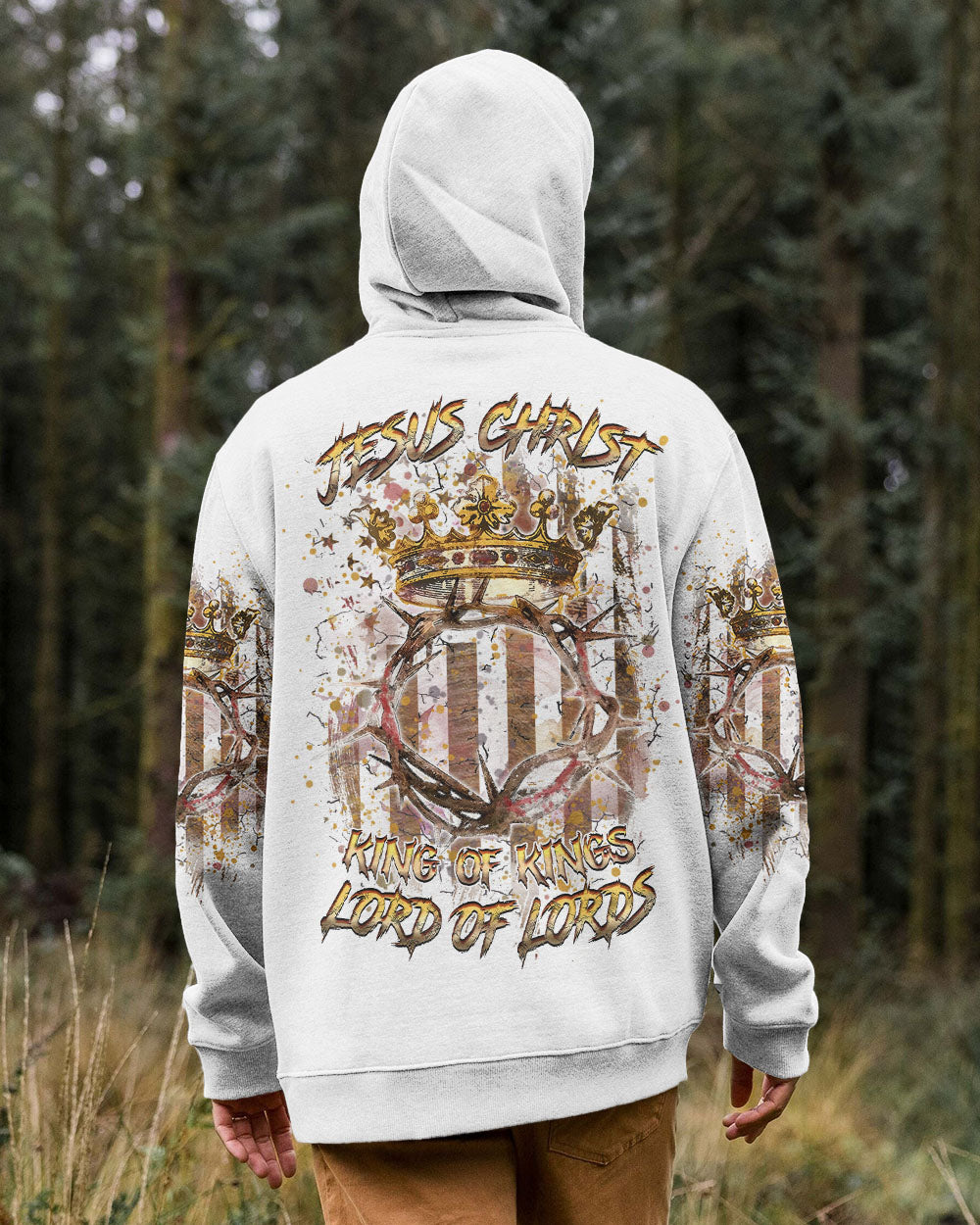 Jesus Christ King Of Kings Lord Of Lords Men's All Over Print Shirt - Yhhn1004242