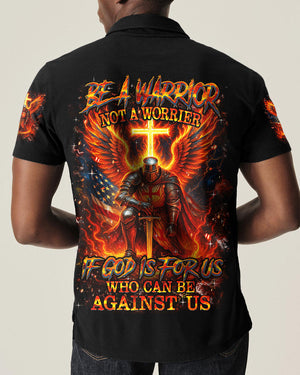 Be A Warrior Not A Worrier Men's All Over Print Shirt - Yhhn1209252