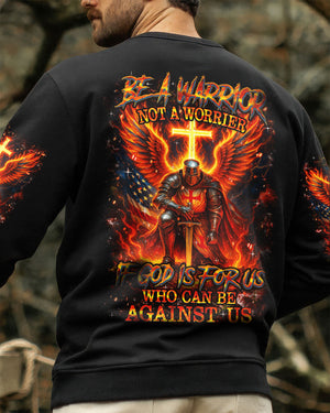 Be A Warrior Not A Worrier Men's All Over Print Shirt - Yhhn1209252