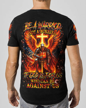 Be A Warrior Not A Worrier Men's All Over Print Shirt - Yhhn1209252