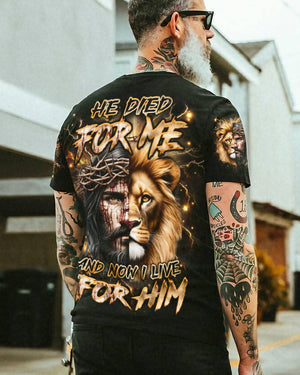 He Died For Me Men's All Over Print Shirt - Yhhn1301253