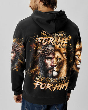He Died For Me Men's All Over Print Shirt - Yhhn1301253