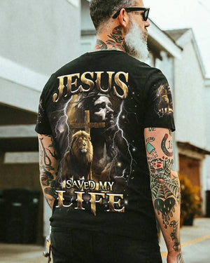 Jesus Saved My Life Men's All Over Print Shirt - Yhhn1501253