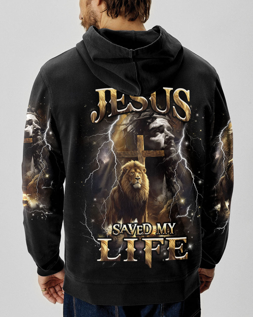 Jesus Saved My Life Men's All Over Print Shirt - Yhhn1501253