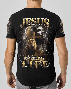 Jesus Saved My Life Men's All Over Print Shirt - Yhhn1501253