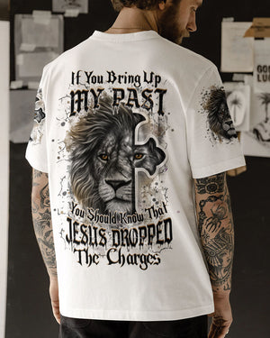 Jesus Dropped The Charges Lion Men's All Over Print Shirt - Yhhn1608241