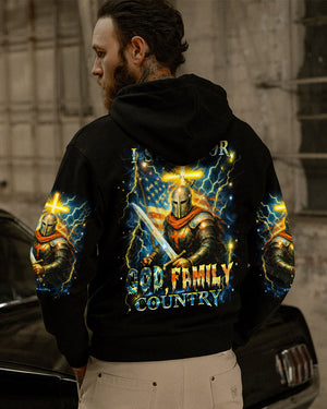 I Stand For God Family Country Men's All Over Print Shirt - Yhhn1704254